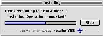 installed disk.