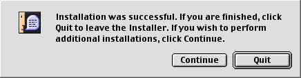 the target folder. Click Install to start installation.