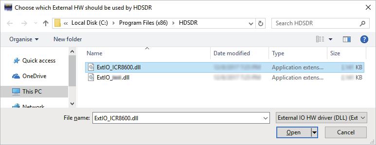 About the HDSDR software operations for the IC-R8600 These instructions describe how to use the HDSDR software.