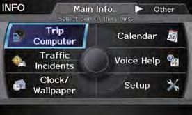 Voice Help This navigation system comes with Voice Help information,