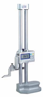 Digimatic Height Gage SERIES 12 Multi-Function Type with SPC Data Output Highly versatile multi-function type. Carbide-tipped long scriber is provided.