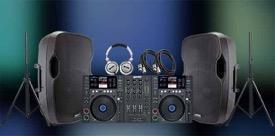 DJ with CD's, USB, MP3's and you can even hook it up to your PC or MAC.