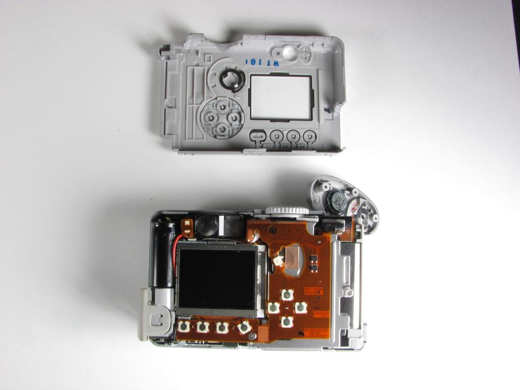 Step 7 The interior of the camera should look like this.