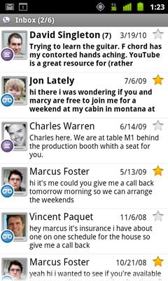 Google Voice 182 Opening Google Voice and your Inbox Open Google Voice You can check your Google Voice Inbox, exchange messages, and perform other tasks with Google Voice.