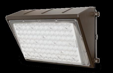 ASD new generation of traditional wallpack with optic lenses is the premier choice for commercial and industrial lighting in a variety of settings, such as entryways, parking lots, garages,