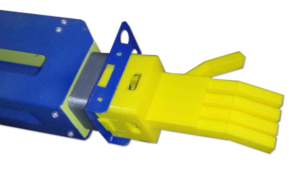 (We use Cura in the example below:) Step 19: 3D print your simple robot hand and attach it
