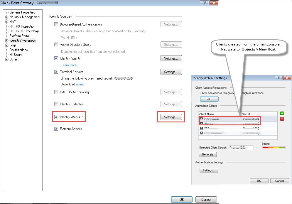 5) Click Install Policy 6) From the Object Explorer create an object for Identity matching by creating user roles.