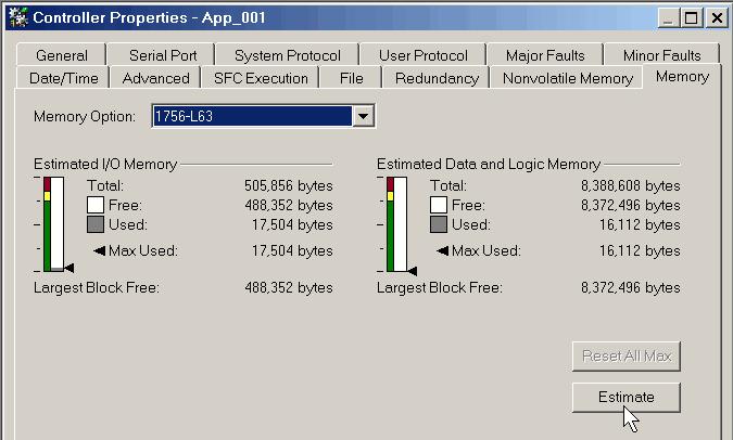 20 SoftLogix 5800 Controllers, Version 19.01 Additional Memory Requirements This controller version may require more memory than previous versions (for example, 10.x, 11.x).