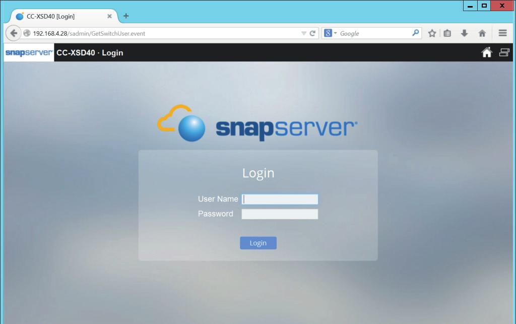 Create a backup job Make sure that your SnapServer is