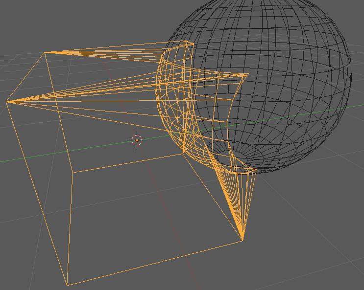 To use the Boolean modifier, create 2 shapes- one that will be effected and one that will cause the effect.