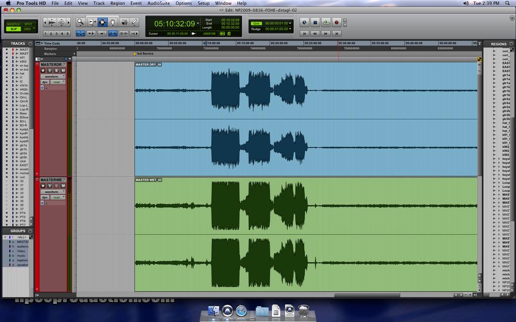 Pro Tools 101 - Exporting 2 Track MP3ʼs Basic Editing - How To Export 2 Track MP3ʼs Start by navigating to the Edit Window.