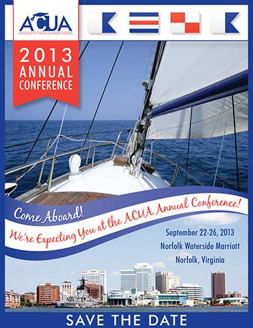 ACUA Annual Conference September 22-26, 2013 Norfolk