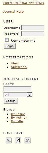 The Current link takes you to the table of contents of the most-recently published issue. If the journal has no current material published, the page you see when clicking the link will say so.