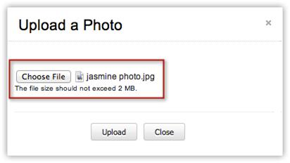 You can add a photo of your contacts and leads in your SalesGrow CRM account. You can delete the photos whenever required. To add a photo 1. Click the [Module] tab. 2.