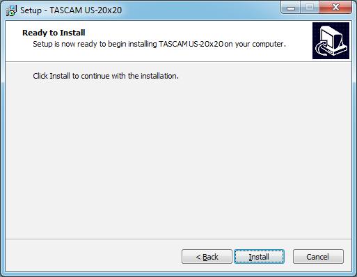 Windows driver installation procedures 1. Download the latest Windows driver for the operating system you are using from the TEAC Global Site (http:// teac-global.