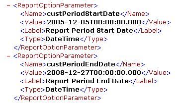 Parameters in Custom Reports Parameters in Custom Reports Parameters that you add to a report allow users to filter the report content before they generate the report.