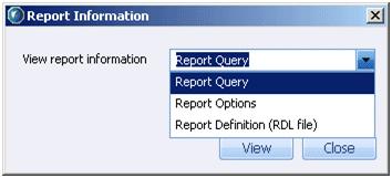 You can also use this tool to obtain information about custom reports in general or acquire information about a report if the report fails in Costpoint CRM.