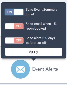 The Reports Bar Travel Details (Not available for all events) Click the Travel Details link to generate a Travel Details report for your event.