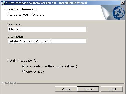 All others should use our Standard Installation.) If your system has the Autorun feature enabled, the InstallShield Wizard will appear.
