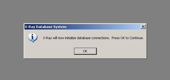 Data Load for a Single User Start the X-Ray Database System. Click on the icon on your Desktop called X-Ray 4.0 Database System.