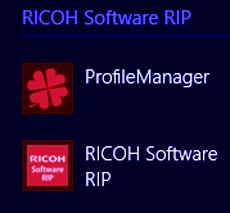 Or, double-click the [RICOH Software RIP] icon on the desktop. 3 User Account Control screen is displayed. 4 Yes.