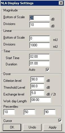 Also, a shortcut to the NLA parameter and Display parameters are available on this control.