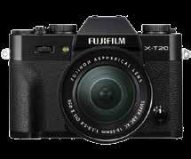 FUJIFILM X-T20 Includes XF 18-55mm OIS lens 1549 99 FUJIFILM X-T2 Fully weatherproof body Optional battery grip Dual SD card slots 1749 99