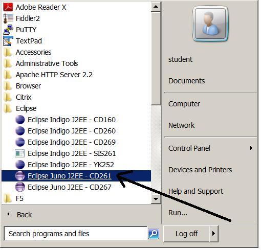 xml File On your desktop, double-click on the Session (TechEd FileServer) shortcut. Open the CD261 folder. Select the settings.