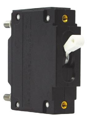 Product Highlights: The UL489 C-Series employs a unique arc chute design which allows for higher interrupting capacities of up to 10,000 amps.
