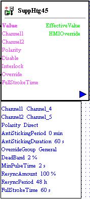 Using FX Builder, set the Channel1 attribute to Channel_4 and the Channel2 attribute to Channel_5 (Figure 22).