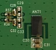 09 and P0.10 on the module. If NFC is not used, then resisters R37 and R38 may be removed to free these pins for application usage.