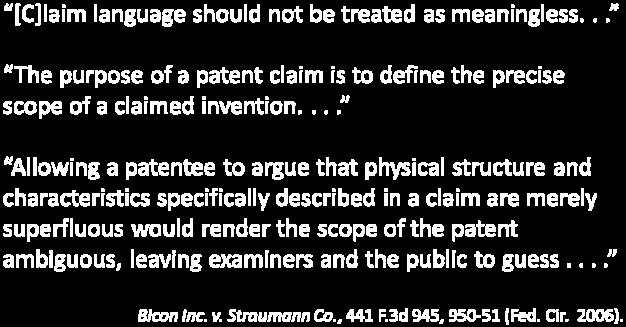 patent coverage that is broader than what the inventor actually invented and disclosed in his specification, which