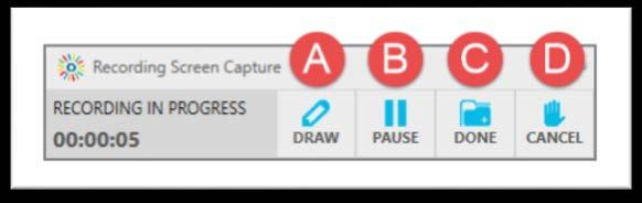 2. Select whether to record the entire screen or only a selected area. To record a specific area of the screen, click on Select Area and drag your mouse to capture the desired area to capture.
