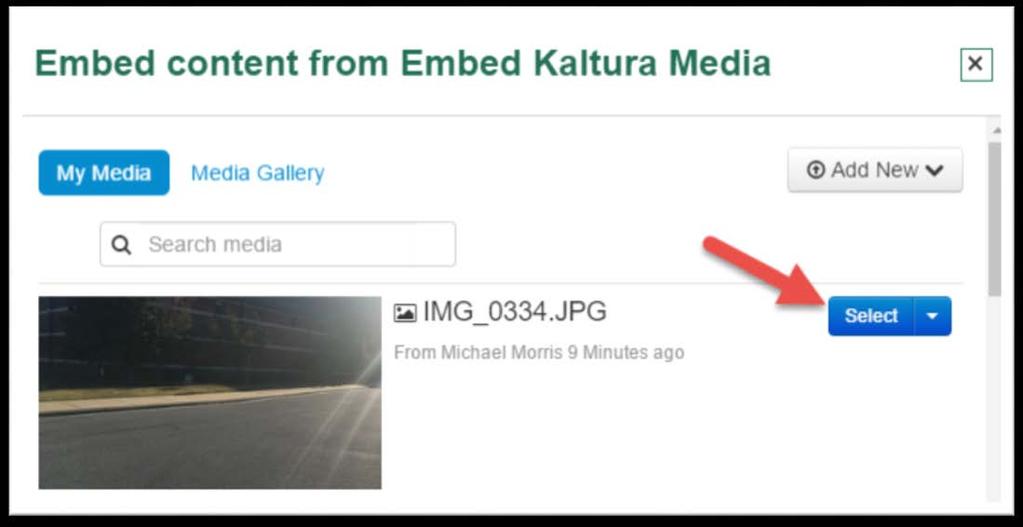 Embedding Kaltura Videos in Canvas In Canvas, you can add the video wherever you see the Rich Content Editor. This includes Pages, Assignments, Discussions, Quizzes, announcements, etc. 1.