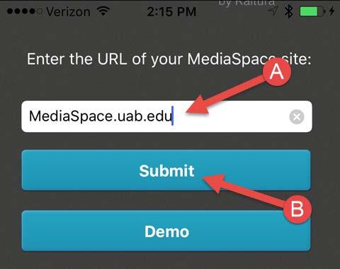 From there, you may access the video in Canvas as well as mediaspace.uab.