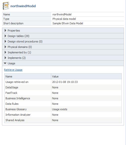 IBM MetaData Wrkbench Enablement Series Physical Data Mdels Expand Brwse Assets frm the left navigatin pane. Select Physical Data Mdels. A list f Mdels will display.