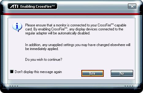 Then users can enable the CrossFire technology through the graphics card driver. Two CrossFire bridge interconnect cables. Two CrossFire graphics cards of the same type.