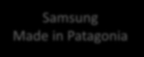 Sensitivity analysis MDS Samsung Made in USA Clustering Samsung Made in Patagonia