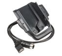 Mobile Mobile Base CT50-MB-0 Vehicle dock with hard-wired 3-pin power cable and a standard USB Type A cable.