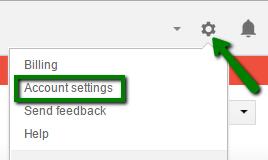 Google AdWords account settings Before you start working with Google AdWords campaigns, you should access