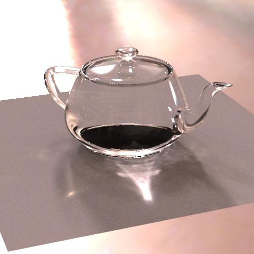 Closed Surfaces and Refraction Original Teapot model is not "watertight": intersecting surfaces at spout & handle, no bottom, a hole at the spout tip, a gap between lid & base Requires repair before