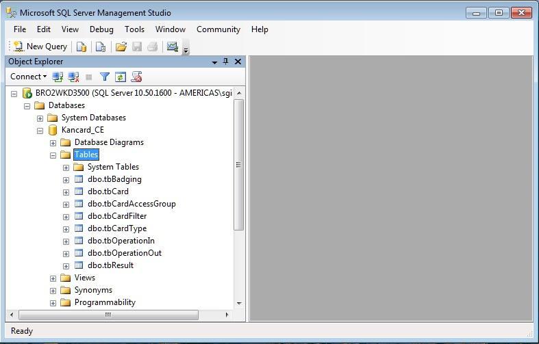 Server Management Studio (SSMS) and connect to the Database Engine.