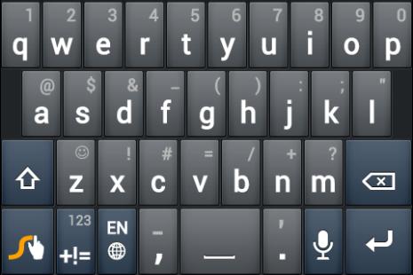 Swype Text Input While you can touch the onscreen keyboard to enter text, Swype Text Input can also speed up text input with a tracing finger gesture where you move your finger from letter to letter