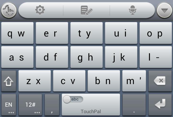 12-Key PhonePad Touch a key repeatedly until the desired letter or symbol appears.