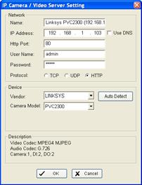 Linksys Video Monitoring System Quick Start Adding Cameras Manually 5.