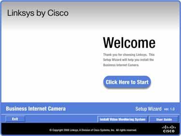 Installing the Linksys Video Monitoring System Software This chapter instructs you on how to install and use the Linksys Video Monitoring System on your PC.