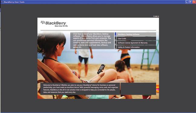 Sync Your BlackBerry Pearl with Your Computer Setup instructions Setup