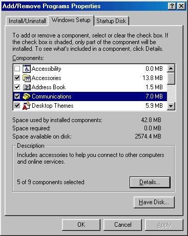 11.3.1 Installing UPnP in Windows Me Follow the steps below to install the UPnP in Windows Me. Step 1. Click Start and Control Panel. Double-click Add/Remove Programs. Step 2.