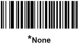Scan this bar code to set the Terminator Character suffix to Enter Key (enabled by default): Another popular suffix is the Tab Key.