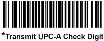 UPC/EAN/JAN Supplemental AIM ID Format: If Transmit Code ID Character is set to AIM Code ID Character, scan one of the following bar codes to select an output format when reporting UPC/EAN/JAN bar